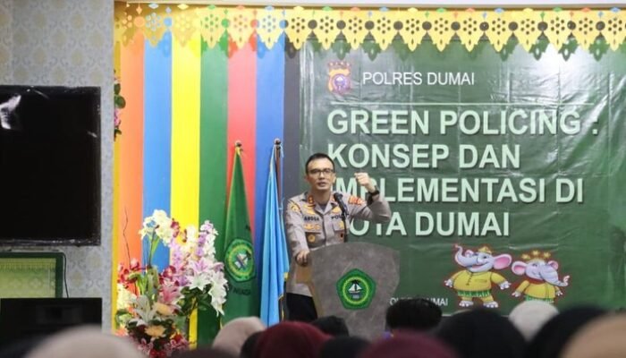 Kapolres Dumai Ajak Generasi Muda Cegah Kriminal dengan Green Policing