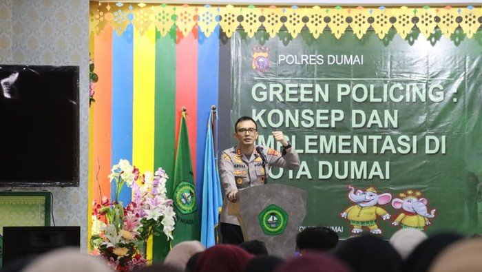 Kapolres Dumai Ajak Generasi Muda Cegah Kriminal dengan Green Policing