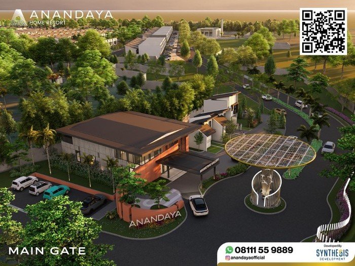 **Hunian Modern Rp 300 Jutaan di Serpong, Anandaya dari Synthesis Development**
