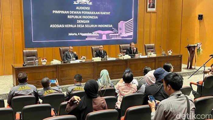 [Asosiasi Kepala Desa Audiensi ke Dasco dkk, Bahas MBG-Kopdes Merah Putih]