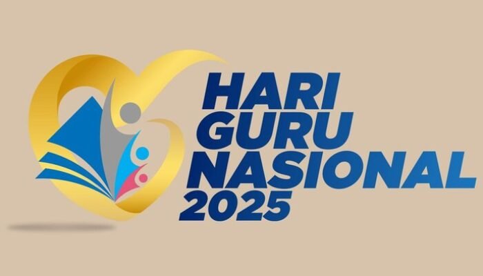 **Logo Hari Guru Nasional 2025 Resmi Diluncurkan, Ini Panduannya!**