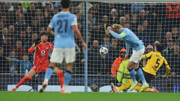 Babak I, Man City Unggul 2-0 atas Dortmund - Update 1