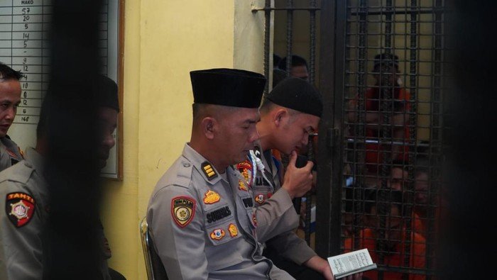 Polres Rohul Gelar Pengajian di Rutan, Ajak Tahanan Bertobat dengan Membangun Harapan Baru