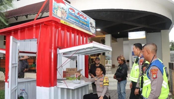 Polres Metro Tangerang Kota Perkenalkan Ojol Mart, Solusi Baru untuk Komunitas Ojek Online!