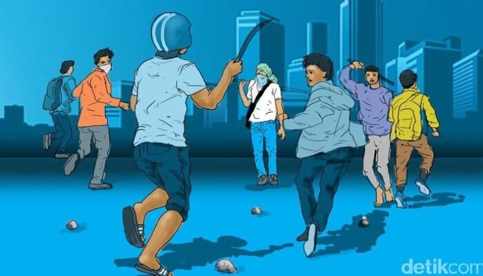 **Dua Remaja Terjaring di Tangsel: Sajam dan Air Keras Jadi Bukti!**