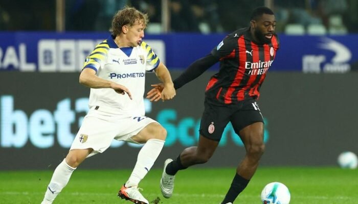 **Parma Vs Milan 2-2: Rossoneri Kehilangan Keunggulan Dua Gol**