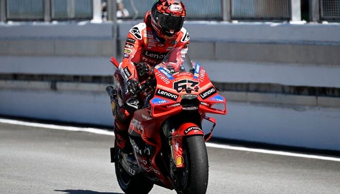 Bagnaia Jatuh Lagi, Jatuh Lagi: Performa Ducati Lenovo di MotoGP Portugal