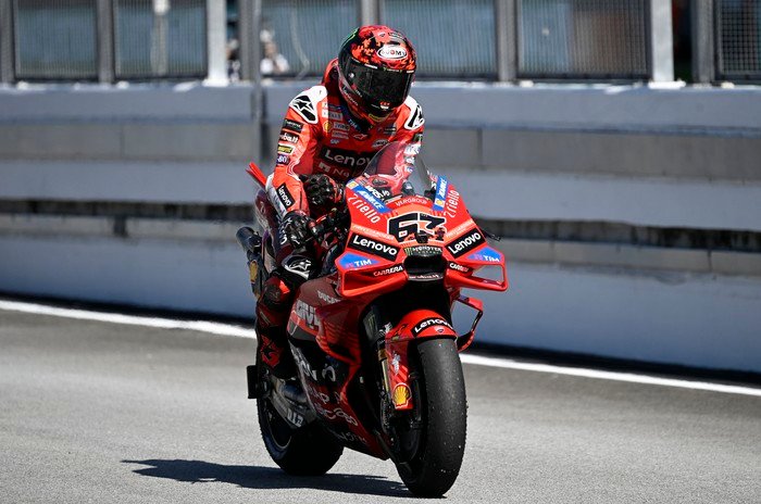 Bagnaia Jatuh Lagi, Jatuh Lagi: Performa Ducati Lenovo di MotoGP Portugal