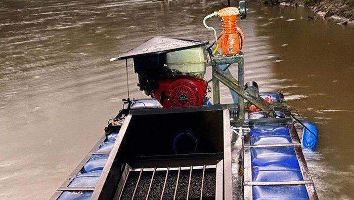 Polisi Berikan Hukuman Tegas bagi Pelaku Penambangan Emas Ilegal di Rohul, 3 Orang Ditangkap