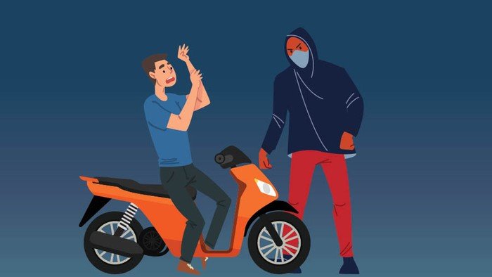 [Modus Mata Elang Buntuti Kendaraan dari Rumah Pemiliknya]