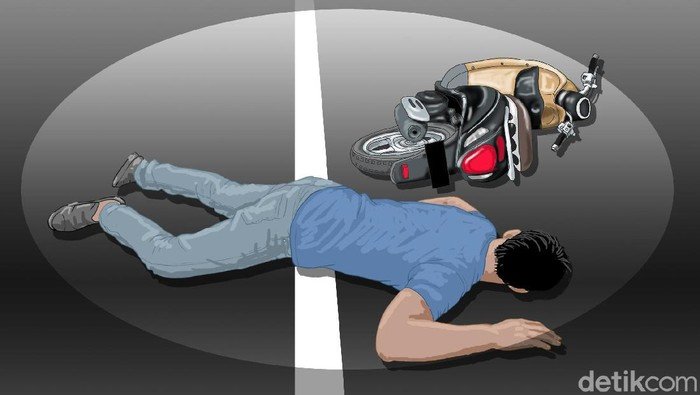 Tragedi Adu Banteng di Bogor: Dua Pengendara Motor Tewas, Dua Lainnya Terluka