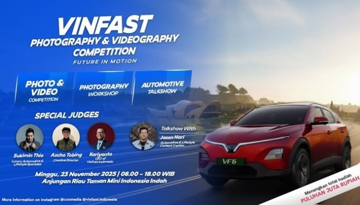 **”Hobi Jepret Otomotif Bisa Dapat Hadiah? Ikuti VinFast Competition 2025!”**