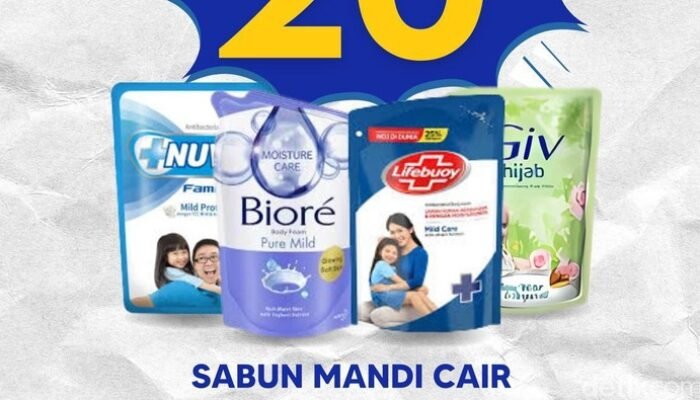 Diskon Gede-gedean! Sabun Mandi Jadi Murah Banget di Transmart Full Day Sale – Update 1