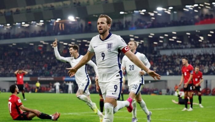 **Albania Vs Inggris: 2 Gol Kane Pastikan Three Lions Sempurna!**