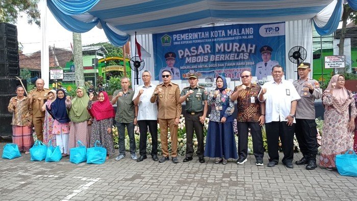 Jelang Nataru, Pemkot Malang Hadirkan Pasar Murah Mbois Berkelas, Solusi Empat Mata Warga!