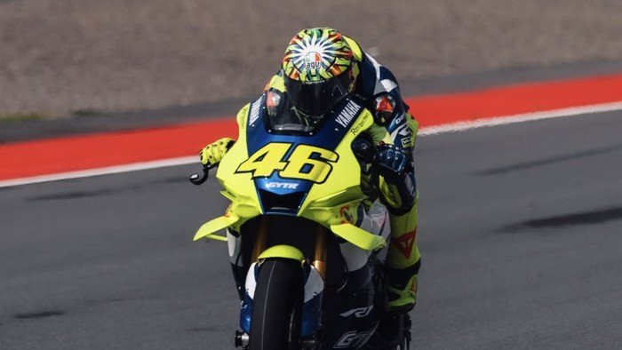Perdana! Rossi/geber Motor di Sirkuit Mandalika, Ini Awal Mula Kebangkitan?