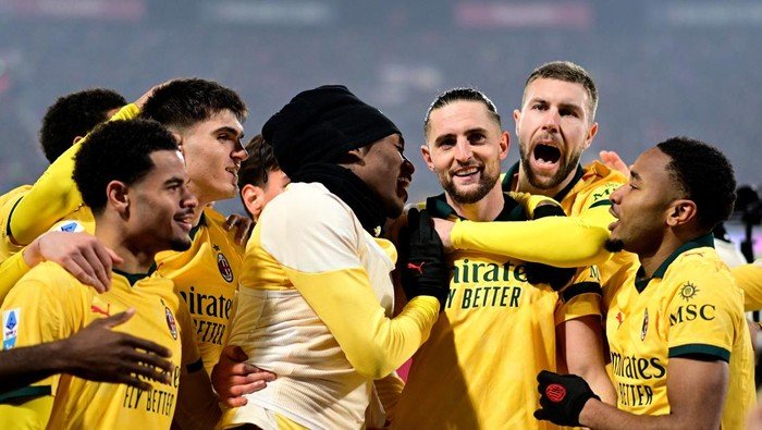 **Tarik Napas Dulu, Milan! Rossoneri Konsolidasi Posisi di Serie A dengan Kemenangan 3-0 atas Bologna**