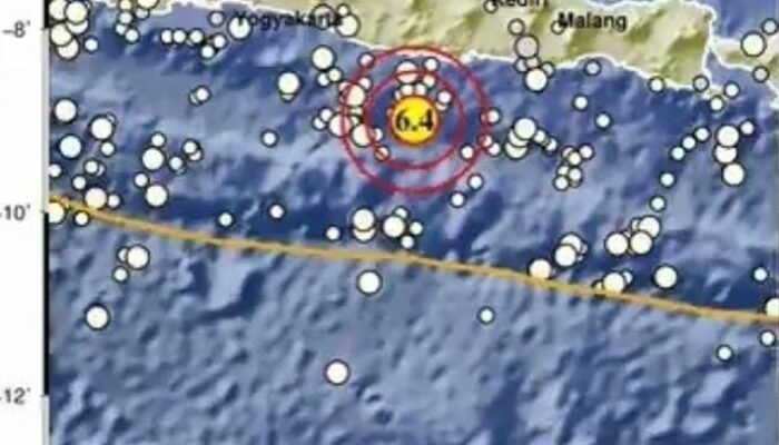 Getaran Gempa M 6,4 di Pacitan Terasa hingga Surabaya – Update 1