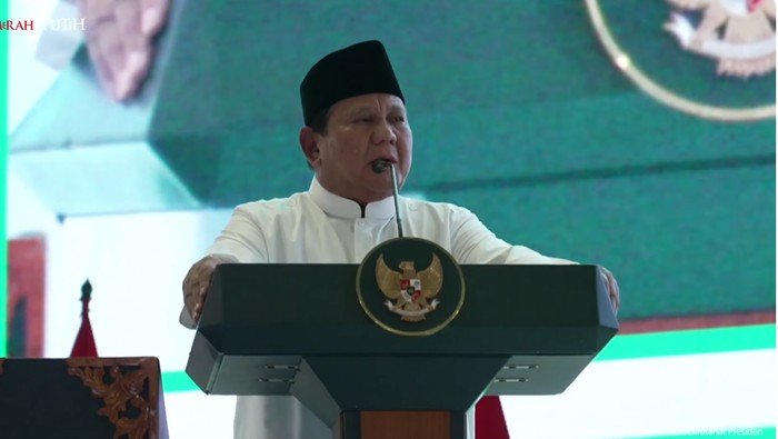 **Prabowo: Indonesia Menjadi Contoh Dunia, Umat Islam Tanpa Kebencian**