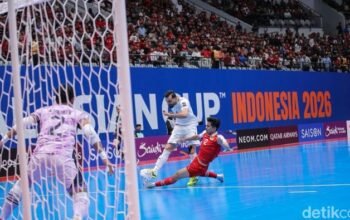 Tiga Menit Tersisa, Iran Imbangi Indonesia 4-4 di Final Piala Asia Futsal: Drama Berlanjut!