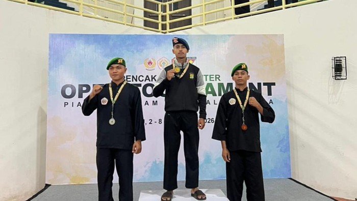 Brimob Polda Metro Berhasil Sabet Emas di Turnamen Pencak Silat Piala Pangdam Palaka Wira!