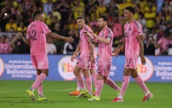 Di Usia Senja, Messi Jelma Gol Indah di Inter Miami vs Barcelona SC