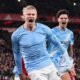 Haaland Akhirnya Bikin Gol Juga di Anfield, Man City Raup Kemenangan Dramatis