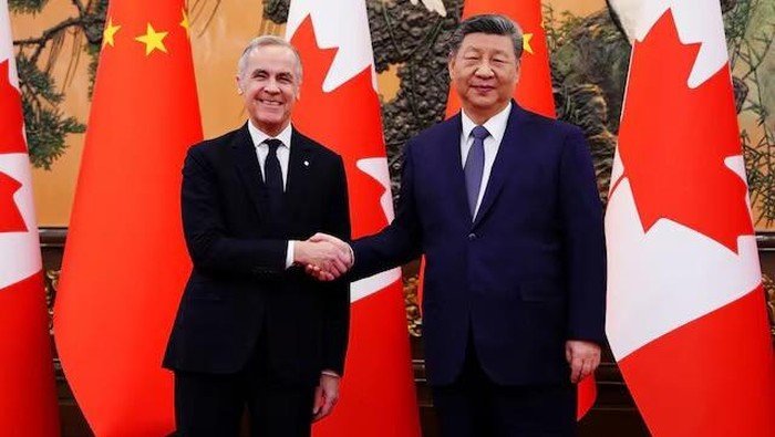 China Terima Kasih atas Dukungan Kanada, Batalkan Hukuman Mati Warganya Usai Kunjungan PM Carney