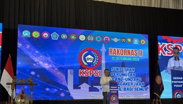 Buka Rakornas KSPSI, Dasco Jamin Gandeng Buruh Bahas Revisi UU Ketenagakerjaan – Update 1