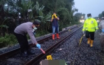 Tragedi Muda: Pemuda di Madiun Tabrakan Diri ke Kereta Setelah Pemakaman Ibunya