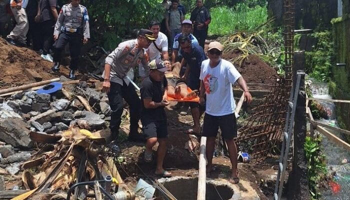 Pekerja Proyek Tertimbun Longsor di Gianyar, 1 Tewas, 2 Terluka dalam Tragedi Mengejutkan