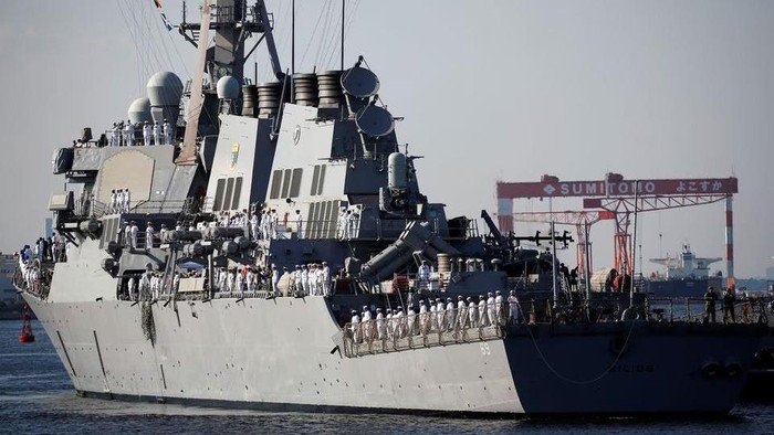 Tragedi Laut Karabia: 2 Kapal AS Tabrakan Saat Isi Bahan Bakar, 1 Marinir Tewas!