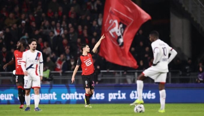 **Rennes vs PSG: Les Parisiens Gagal di Roazhon Park, Tumbang 1-3**