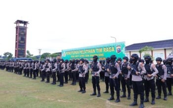 Jelang Puasa, Polda Riau Latih Tim RAGA untuk Cegah Kriminalitas