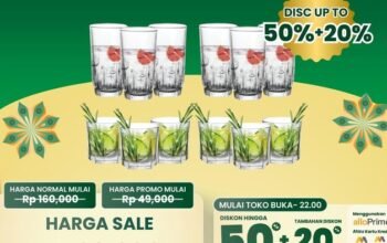 “Maximalkan Keuntungan Bisnis dengan Peralatan Makan & Minum Diobral di Transmart Full Day Sale”