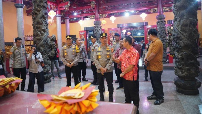 Kapolda Sumsel Beraksi, Malam Imlek di Palembang Aman dari Ancaman