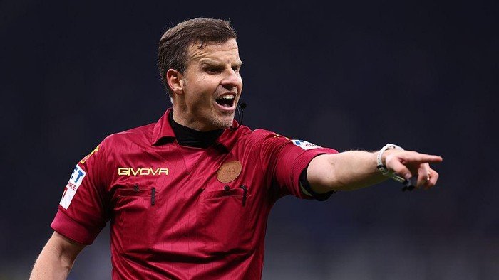 **Wasit Inter vs Juventus, Federico La Penna, Dilarang Keluar Rumah Setelah Terancam Mati**