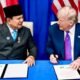 Trump Melempar “Banjir Pujian” ke Prabowo dalam Rapat Dewan Perdamaian
