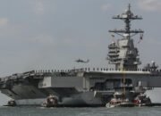 Kapal Induk AS Terbesar Datang ke Mediterania, Apakah Serangan ke Iran Mendekat?