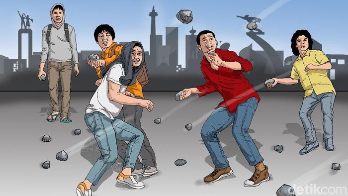 7 Remaja Dihukuman Polisi Setelah Tawuran Berdarah di Serang, Sita Senjata Mematikan