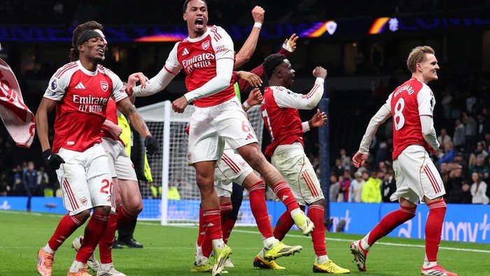 Arsenal Terkini Klasemen Liga Inggris, Ungguli Man City Setelah Kekalahan Spurs