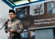 Menbud Resmikan Pemugaran Cagar Budaya Masjid Padang Betuah: Menyelamatkan Sejarah dari Tepi Waktu