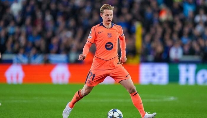 Duh! Cedera Hamstring Frenkie De Jong, Barcelona Kehilangan Gelandang Kunci 6 Pekan