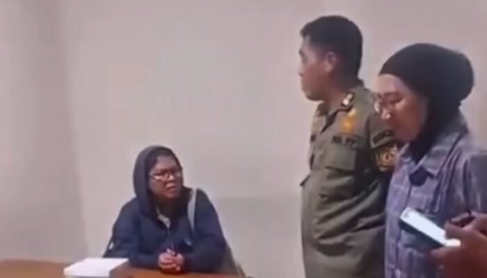 Wanita Viral Tak Bayar Makan, Diamankan Satpol PP di Jakpus