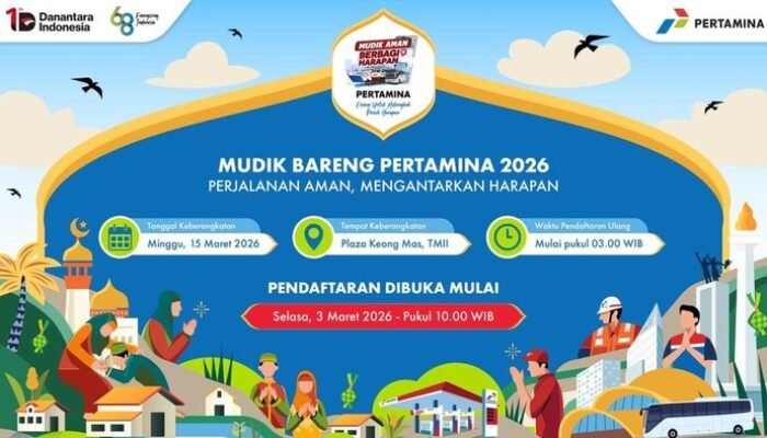 **Dapatkan Gratis Mudik Bersama Pertamina, Pendaftaran Dimulai 3 Maret Pukul 10!**