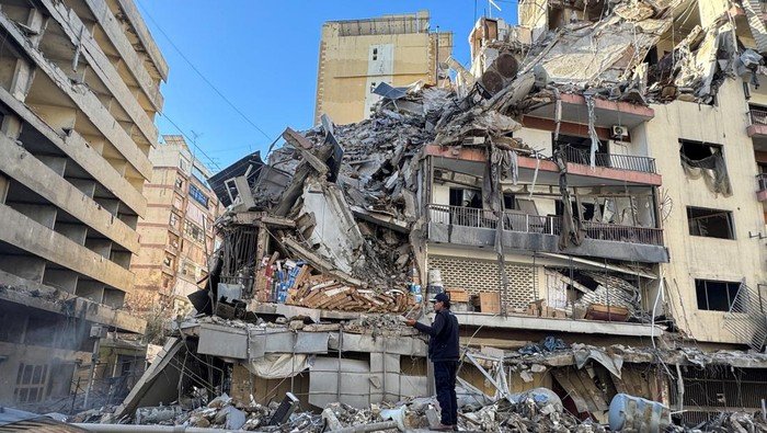 Israel Serang Hotel di Lebanon, Klaim Sasar Komandan Garda Revolusi Iran - Update 1