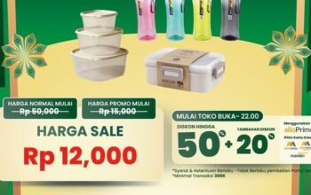 “Beli Tumbler-Kotak Makan Jadi Semurah Ini di Transmart Full Day Sale: Manfaatkan Diskon 50+20% untuk Bisnis Anda”