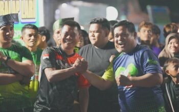 **Ramaikan Fun Night Run Polres Meranti, Kapolres: Polri Sahabat Masyarakat**