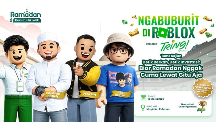 [Ramadan Makin Seru, Ngabuburit di Roblox x TRING! Hadir Lagi: Inovasi Baru untuk Berbagi Kebaikan]
