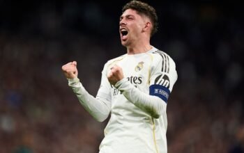 Zidane’s Joyful Smile as Valverde’s Hat-Trick Ignites Madrid’s Fire